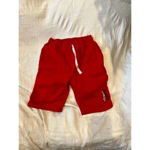 Street Jeans Red Sweat Shorts Mens L